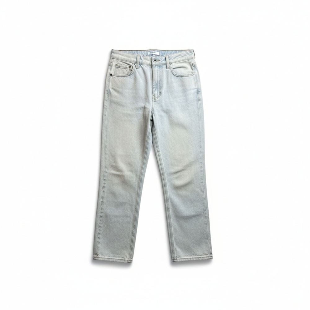 Zara Frayed Bleach-Wash Denim | High-Octane Distressed Edge